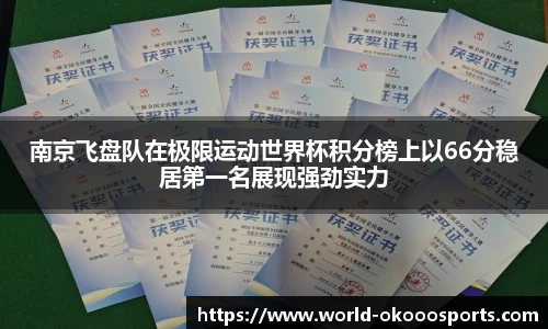 南京飞盘队在极限运动世界杯积分榜上以66分稳居第一名展现强劲实力